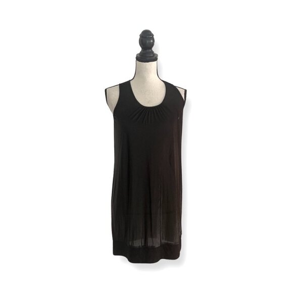 Chanel shimmer black top size 40